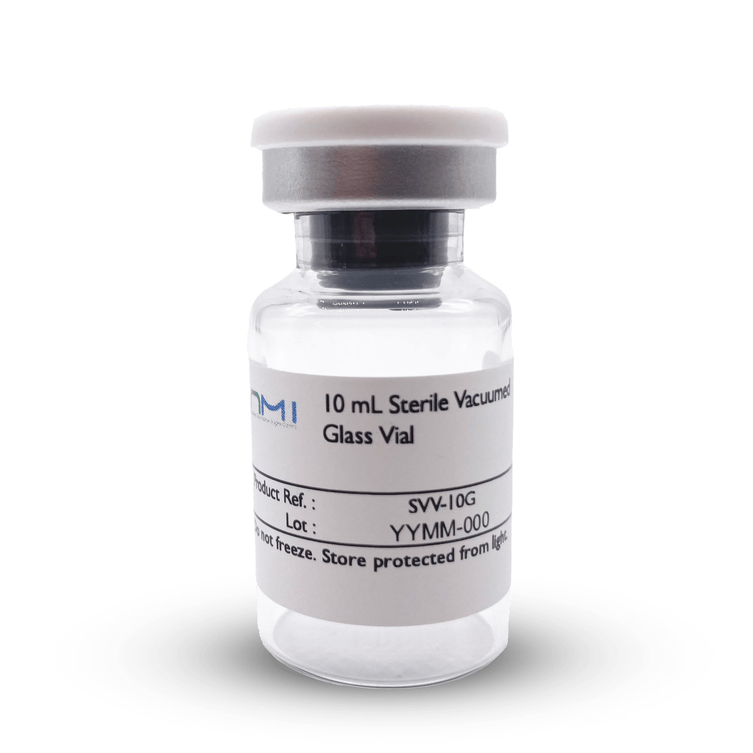 medicine : Vacuumed vial